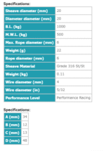 Series 20 Ball Bearing Exit Block, High Load - Image 3
